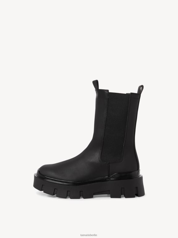 de Tamaris Frauen Chelsea-Stiefel - Schwarz/Schwarz Matt 0LHV41170 Schuhe