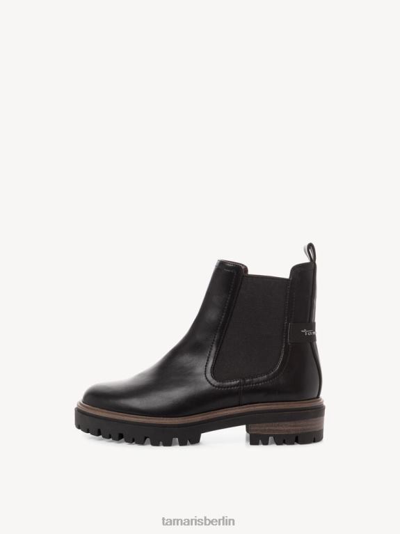 de Tamaris Frauen Chelsea-Stiefel - Schwarz/Schwarz Matt 0LHV4687 Schuhe