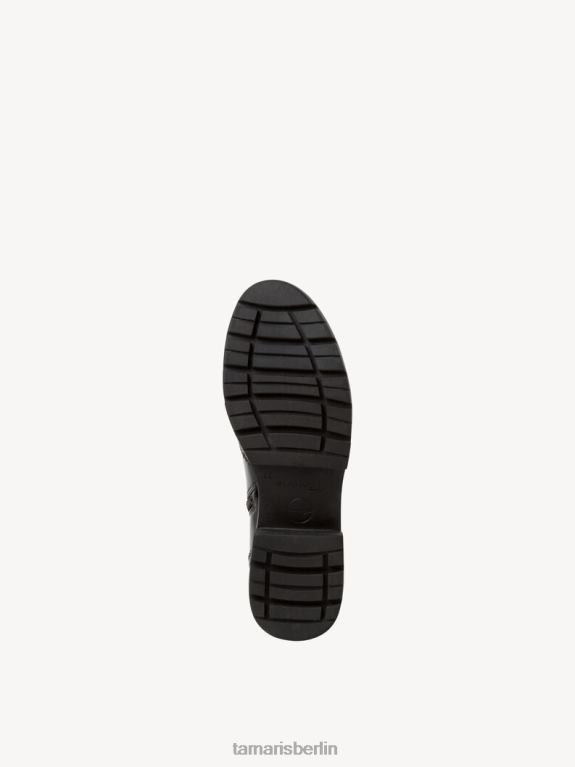 de Tamaris Frauen Chelsea-Stiefel – Schwarz/Schwarzes Lackleder 0LHV41199 Schuhe
