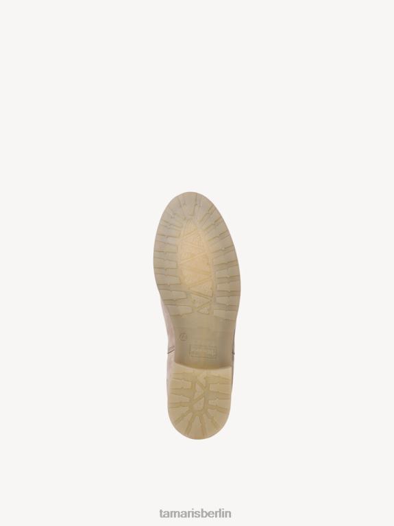 de Tamaris Frauen Chelsea-Stiefel aus Leder – Beige/Taupe-Nubukleder 0LHV42150 Schuhe
