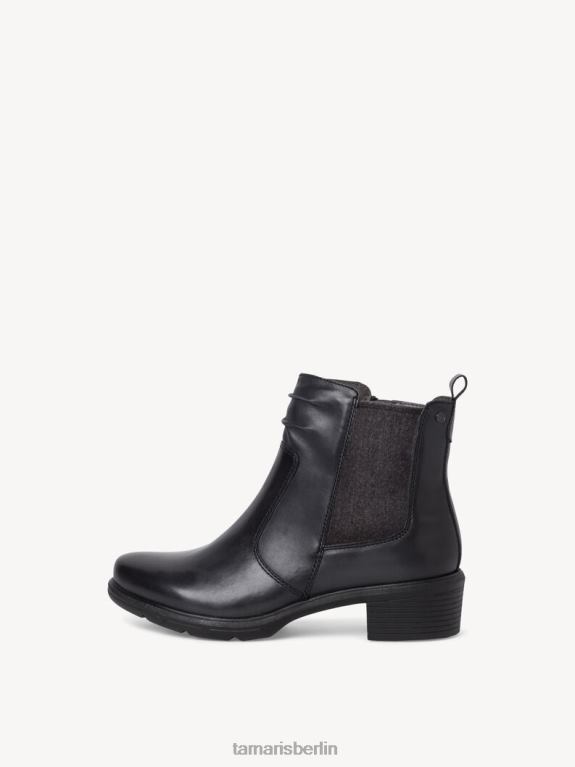 de Tamaris Frauen Chelsea-Stiefel aus Leder – Blau/Marineblau 0LHV4861 Schuhe