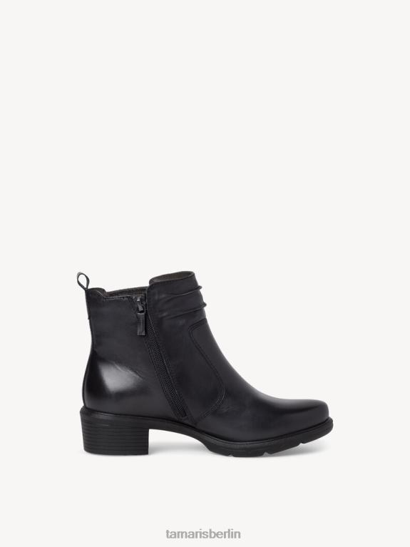 de Tamaris Frauen Chelsea-Stiefel aus Leder – Blau/Marineblau 0LHV4861 Schuhe