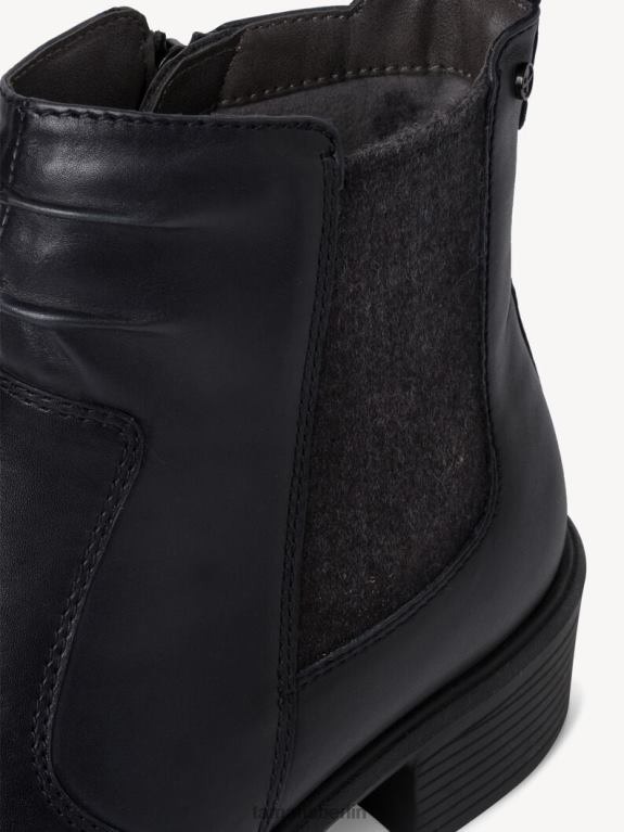 de Tamaris Frauen Chelsea-Stiefel aus Leder – Blau/Marineblau 0LHV4861 Schuhe
