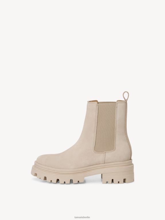 de Tamaris Frauen Chelsea-Stiefel aus Leder – Braun/Antilope 0LHV4417 Schuhe