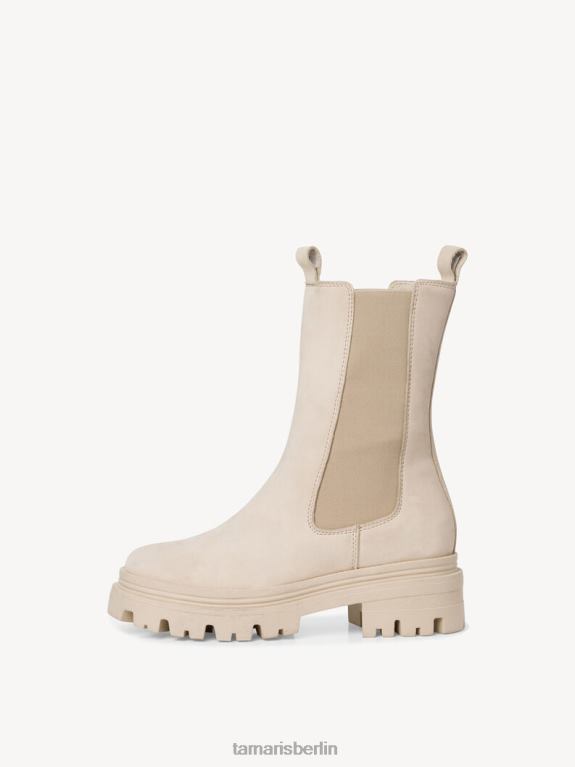 de Tamaris Frauen Chelsea-Stiefel aus Leder - Braun/Antilope Uni 0LHV41196 Schuhe