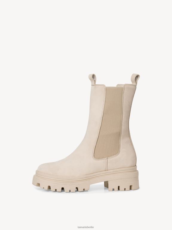 de Tamaris Frauen Chelsea-Stiefel aus Leder - Braun/Antilope Uni 0LHV41196 Schuhe