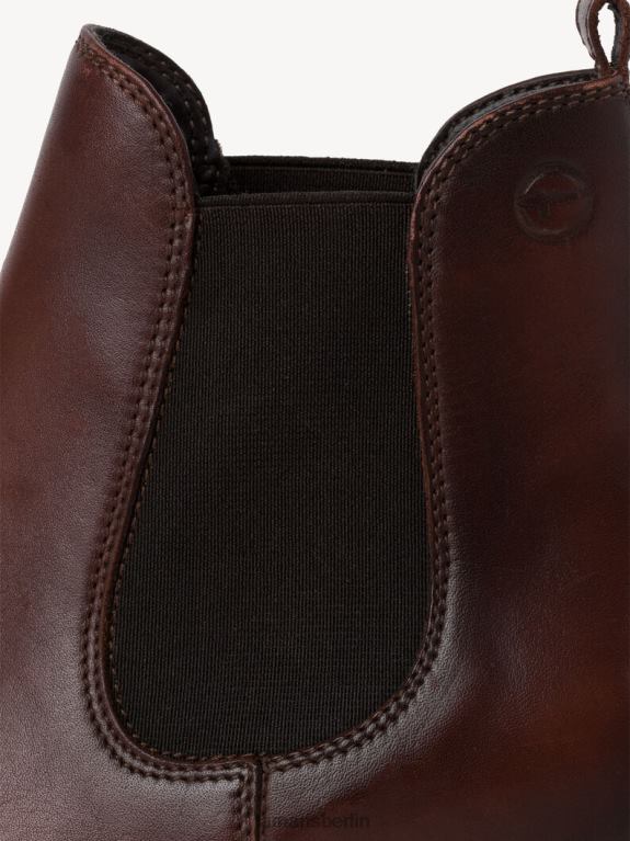 de Tamaris Frauen Chelsea-Stiefel aus Leder – Braun/Café 0LHV42027 Schuhe