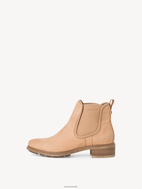 de Tamaris Frauen Chelsea-Stiefel aus Leder – Braun/Camel 0LHV41498 Schuhe