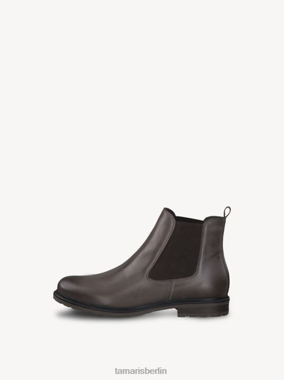 de Tamaris Frauen Chelsea-Stiefel aus Leder – Braun/Dk Pepper Lea. 0LHV41184 Schuhe