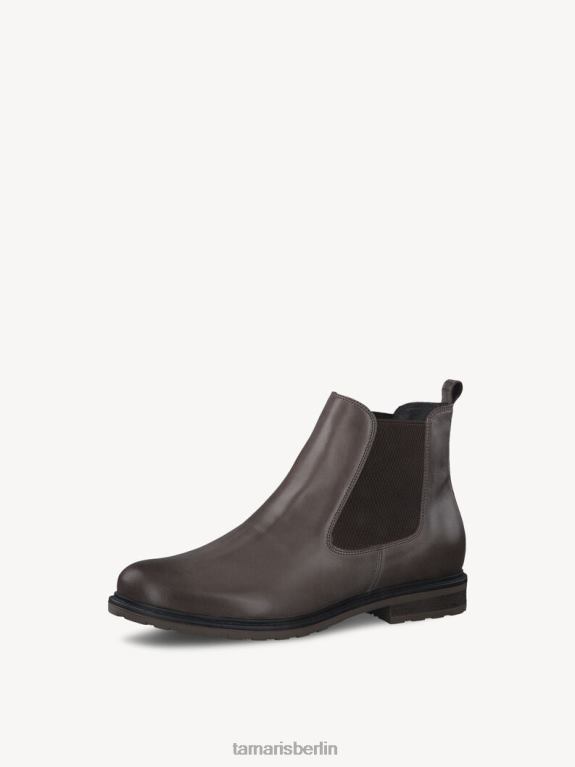 de Tamaris Frauen Chelsea-Stiefel aus Leder – Braun/Dk Pepper Lea. 0LHV41184 Schuhe