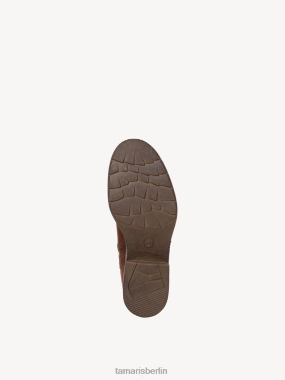de Tamaris Frauen Chelsea-Stiefel aus Leder – Braun/Mocca 0LHV41422 Schuhe