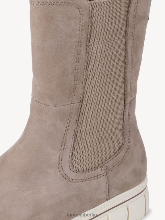 de Tamaris Frauen Chelsea-Stiefel aus Leder – Braun/Taupe 0LHV41293 Schuhe
