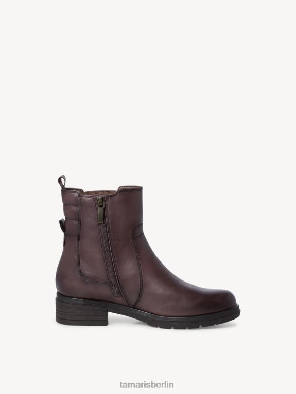 de Tamaris Frauen Chelsea-Stiefel aus Leder – Braun/Taupe 0LHV41806 Schuhe