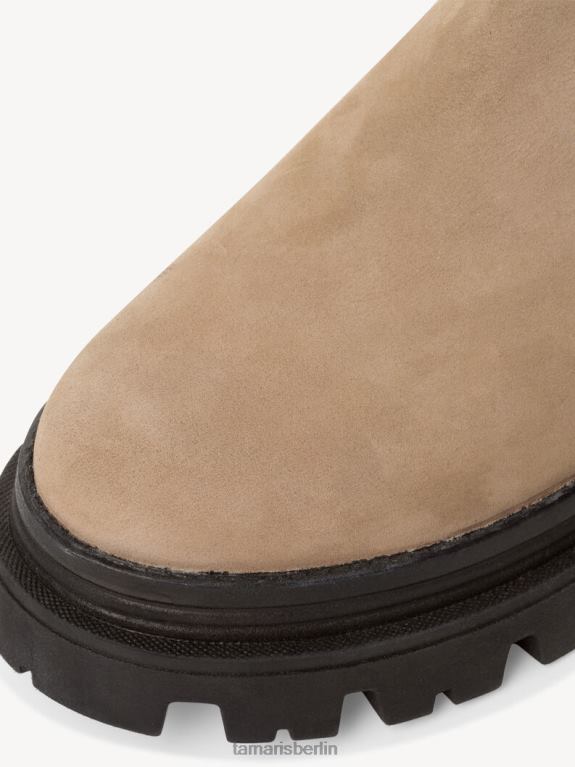 de Tamaris Frauen Chelsea-Stiefel aus Leder – Braun/Taupe 0LHV4805 Schuhe