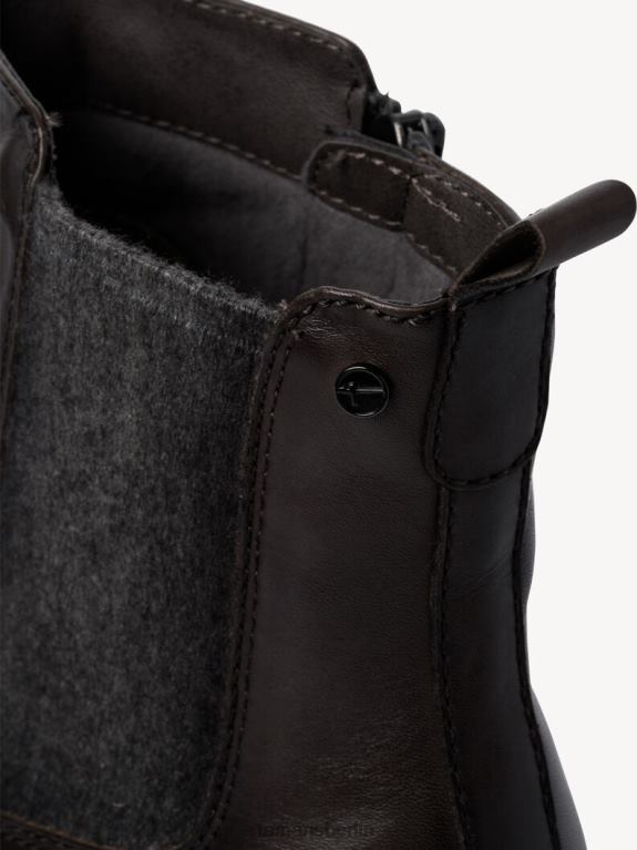 de Tamaris Frauen Chelsea-Stiefel aus Leder – Grün/Khaki 0LHV41380 Schuhe