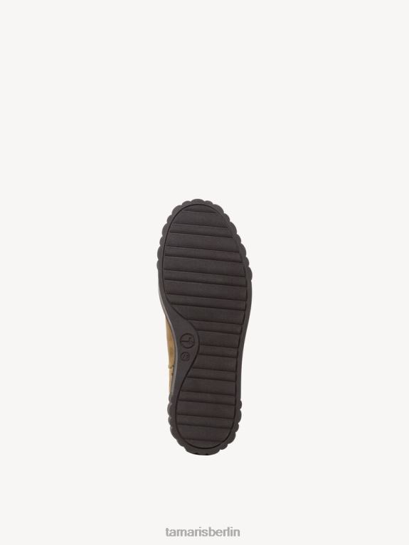 de Tamaris Frauen Chelsea-Stiefel aus Leder – Grün/Oliv 0LHV42108 Schuhe