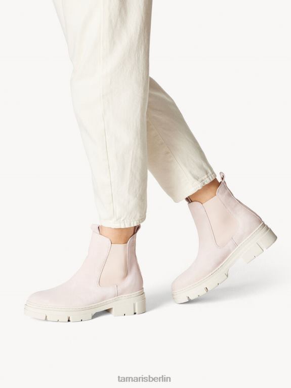 de Tamaris Frauen Chelsea-Stiefel aus Leder – Rose 0LHV425 Schuhe