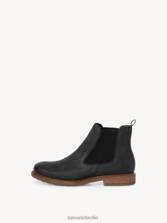 de Tamaris Frauen Chelsea-Stiefel aus Leder – schwarz 0LHV41679 Schuhe