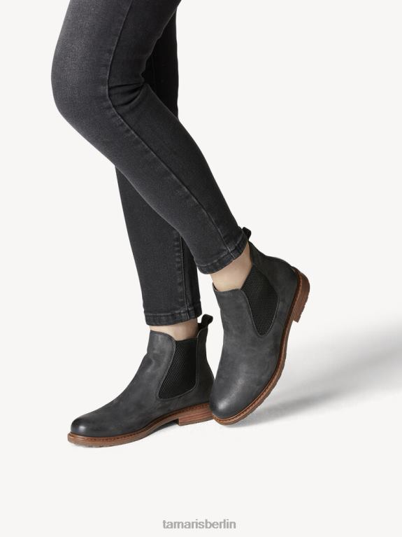 de Tamaris Frauen Chelsea-Stiefel aus Leder – schwarz 0LHV41679 Schuhe