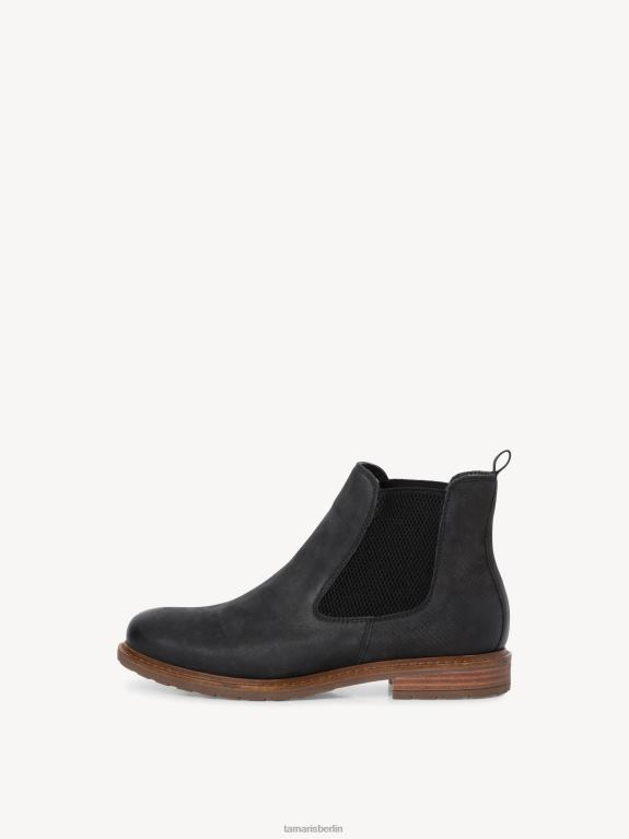 de Tamaris Frauen Chelsea-Stiefel aus Leder – schwarz 0LHV41679 Schuhe