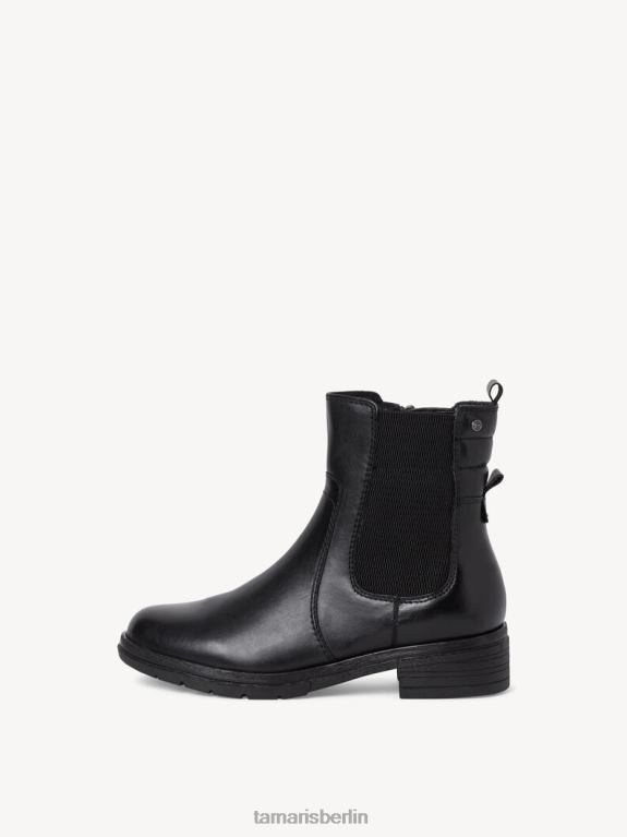 de Tamaris Frauen Chelsea-Stiefel aus Leder – schwarz 0LHV41861 Schuhe