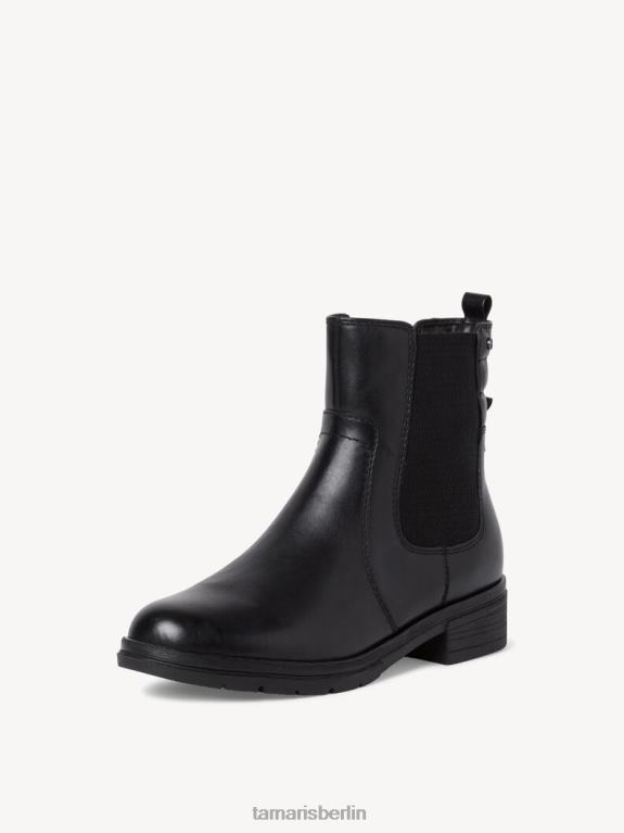 de Tamaris Frauen Chelsea-Stiefel aus Leder – schwarz 0LHV41861 Schuhe