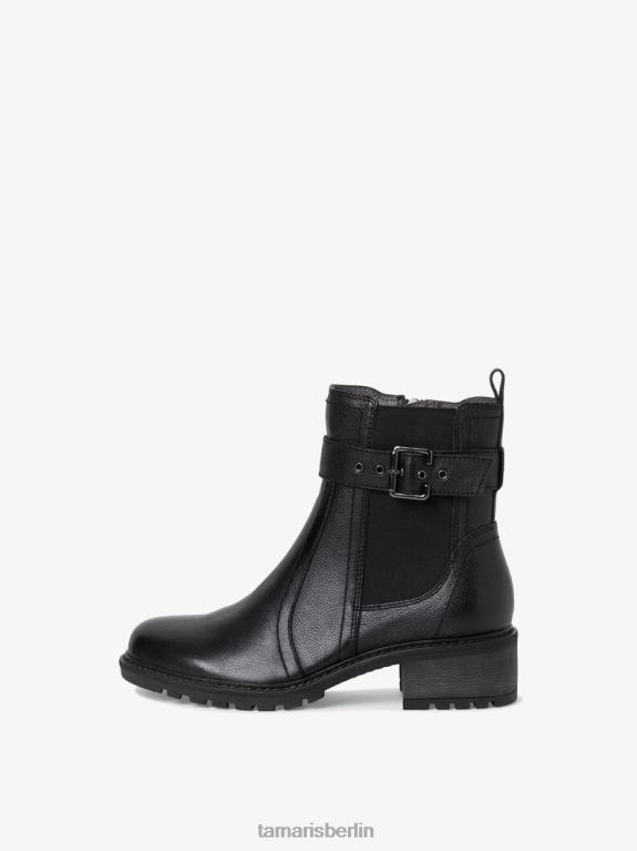 de Tamaris Frauen Chelsea-Stiefel aus Leder – schwarz 0LHV41949 Schuhe