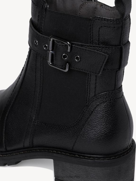de Tamaris Frauen Chelsea-Stiefel aus Leder – schwarz 0LHV41949 Schuhe