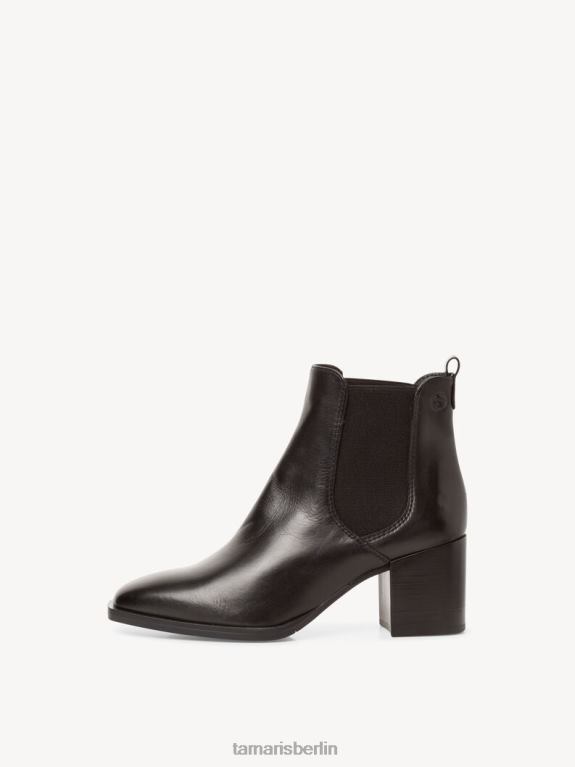 de Tamaris Frauen Chelsea-Stiefel aus Leder – schwarz 0LHV41950 Schuhe