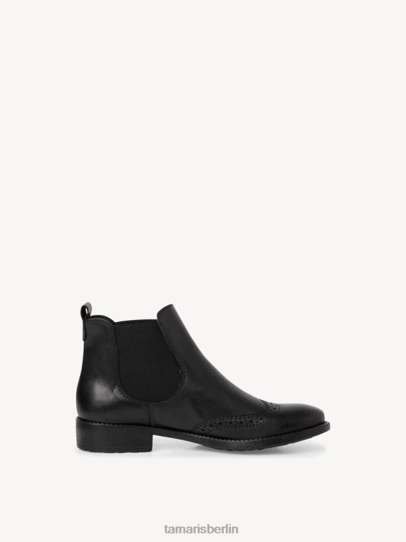 de Tamaris Frauen Chelsea-Stiefel aus Leder – schwarz 0LHV42311 Schuhe