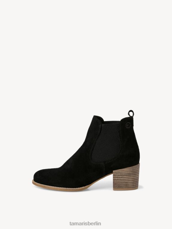 de Tamaris Frauen Chelsea-Stiefel aus Leder – schwarz 0LHV4238 Schuhe