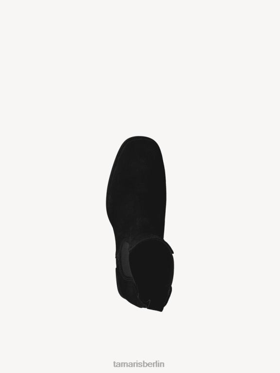 de Tamaris Frauen Chelsea-Stiefel aus Leder – schwarz 0LHV4322 Schuhe