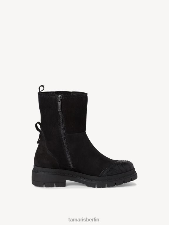 de Tamaris Frauen Chelsea-Stiefel aus Leder – schwarz 0LHV4522 Schuhe