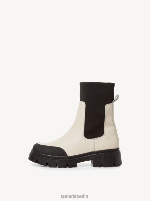 de Tamaris Frauen Chelsea-Stiefel – beige/elfenbeinfarbener Kamm 0LHV4489 Schuhe
