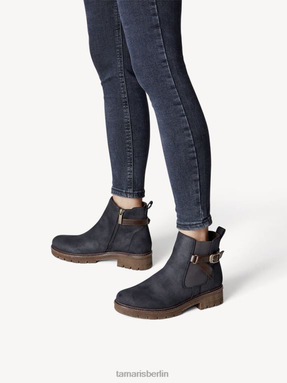 de Tamaris Frauen Chelsea-Stiefel – blau/navyfarbener Kamm 0LHV41573 Schuhe
