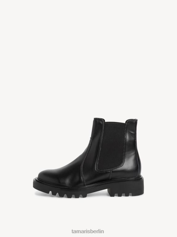 de Tamaris Frauen Chelsea-Stiefel - schwarz/schwarz matt 0LHV41094 Schuhe