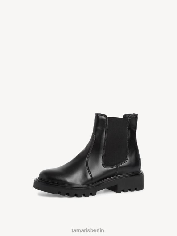 de Tamaris Frauen Chelsea-Stiefel - schwarz/schwarz matt 0LHV41094 Schuhe