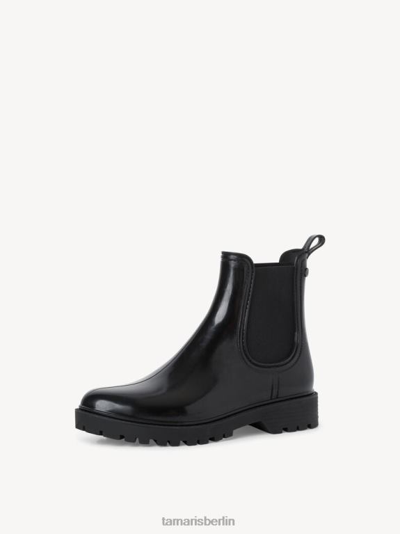 de Tamaris Frauen Gummistiefel - Schwarz/Flüssigkeitsschwarz 0LHV41755 Schuhe