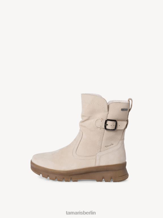 de Tamaris Frauen Lederstiefelette - Beige/Elfenbein 0LHV41289 Schuhe
