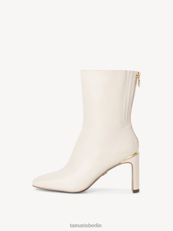de Tamaris Frauen Lederstiefelette - Beige/Elfenbein 0LHV41492 Schuhe