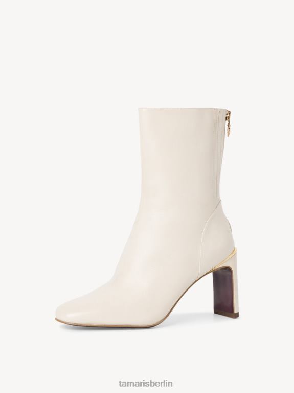 de Tamaris Frauen Lederstiefelette - Beige/Elfenbein 0LHV41492 Schuhe