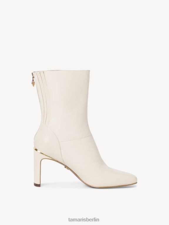 de Tamaris Frauen Lederstiefelette - Beige/Elfenbein 0LHV41492 Schuhe