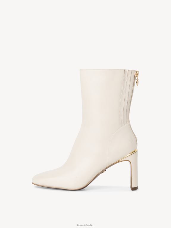 de Tamaris Frauen Lederstiefelette - Beige/Elfenbein 0LHV41492 Schuhe