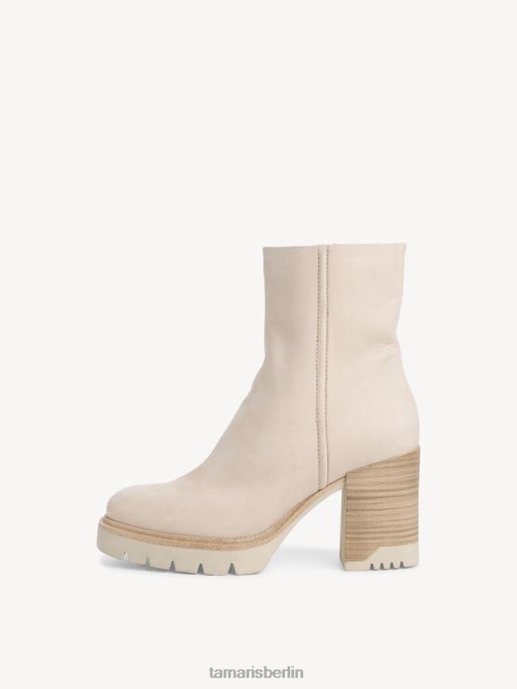 de Tamaris Frauen Lederstiefelette - Beige/Elfenbein 0LHV41838 Schuhe