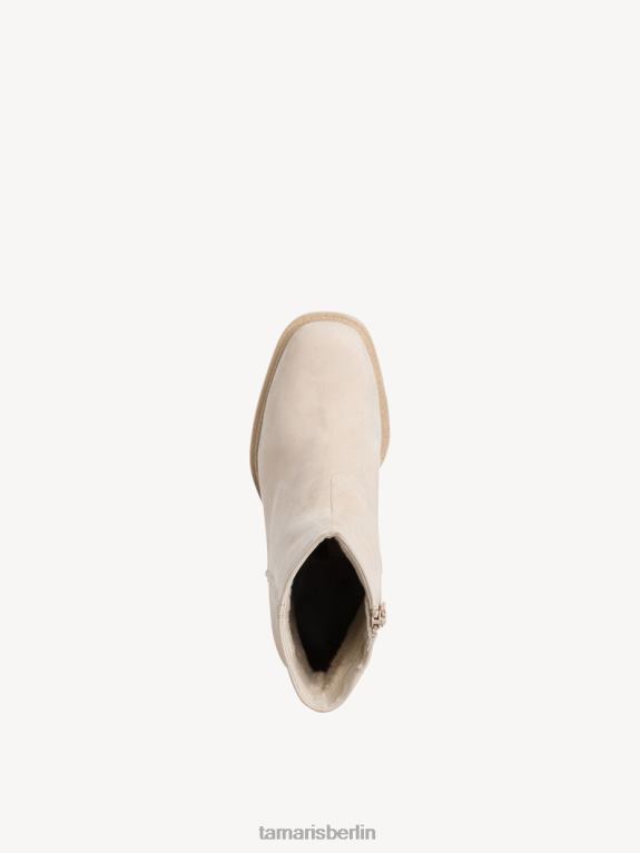 de Tamaris Frauen Lederstiefelette - Beige/Elfenbein 0LHV41838 Schuhe