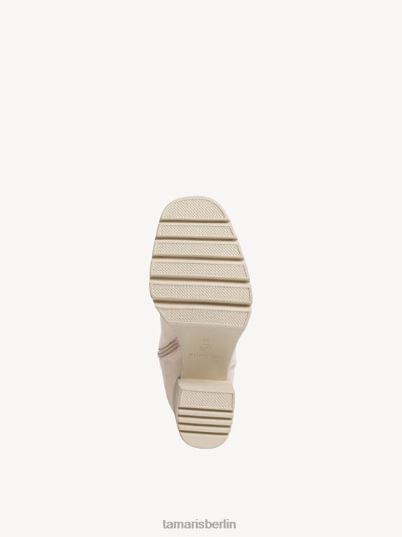 de Tamaris Frauen Lederstiefelette - Beige/Elfenbein 0LHV41838 Schuhe