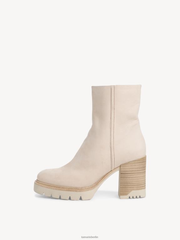de Tamaris Frauen Lederstiefelette - Beige/Elfenbein 0LHV41838 Schuhe