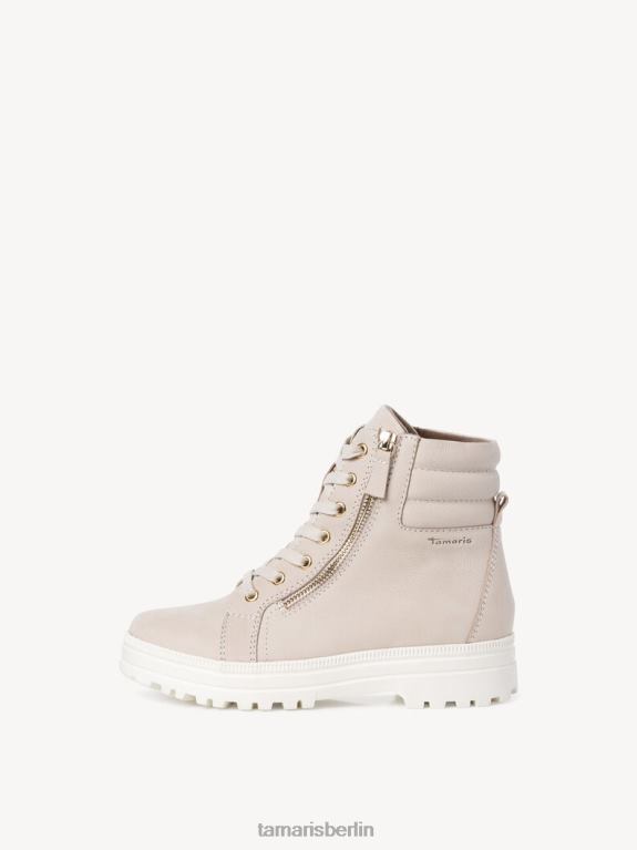 de Tamaris Frauen Lederstiefelette - Beige/Elfenbein 0LHV42066 Schuhe