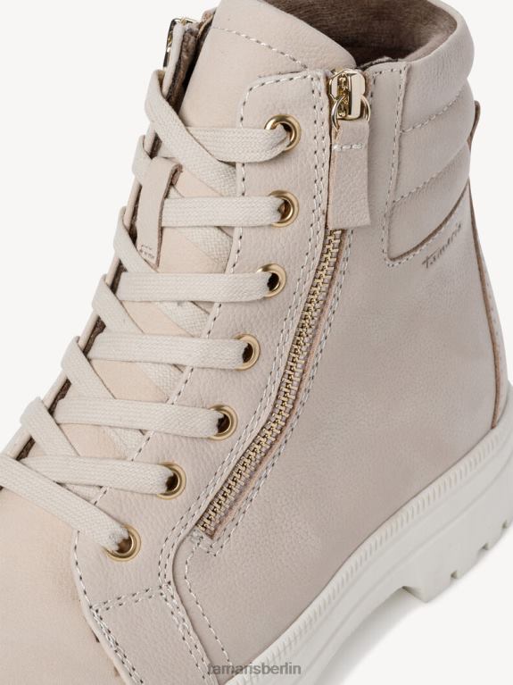 de Tamaris Frauen Lederstiefelette - Beige/Elfenbein 0LHV42066 Schuhe