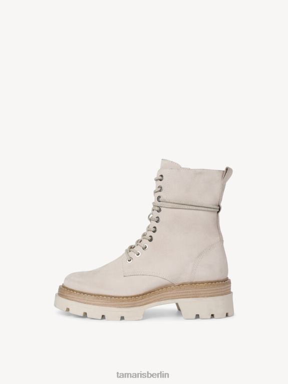 de Tamaris Frauen Lederstiefelette - Beige/Elfenbein Nubuk 0LHV41955 Schuhe